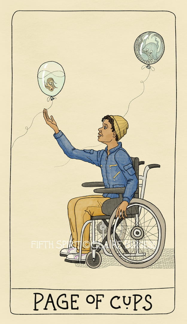 Page of Cups — Fifth Spirit Tarot