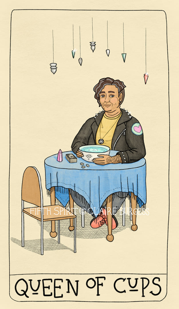Queen of Cups — Fifth Spirit Tarot