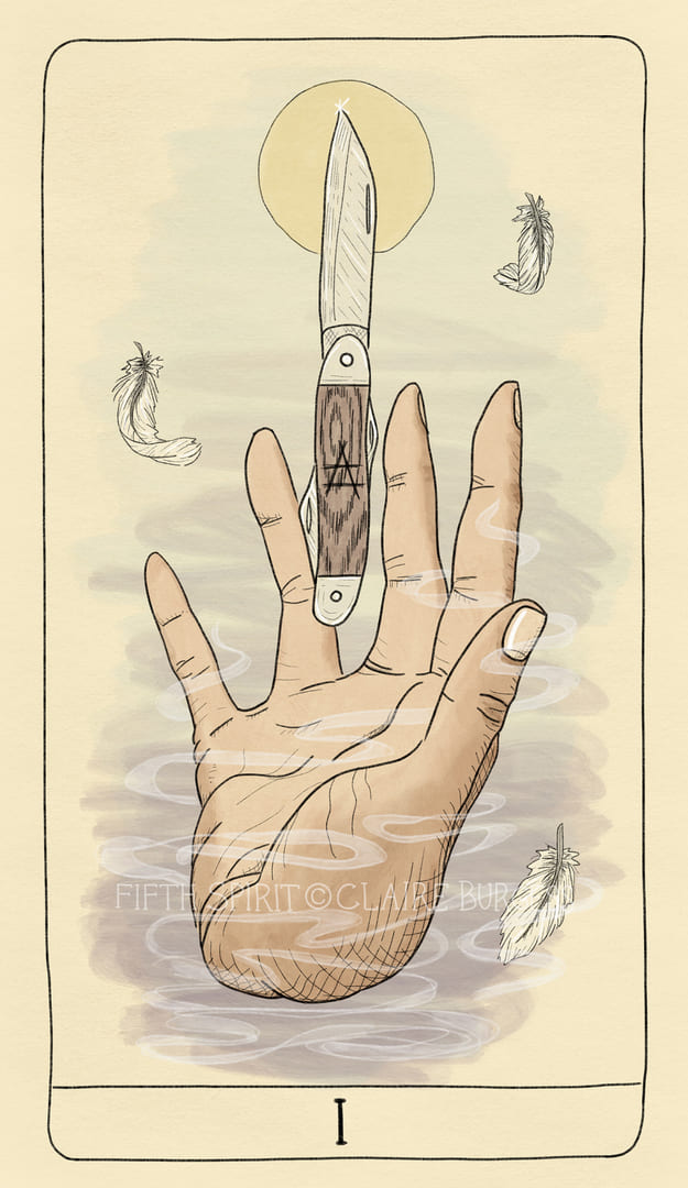 Ace of Swords — Fifth Spirit Tarot