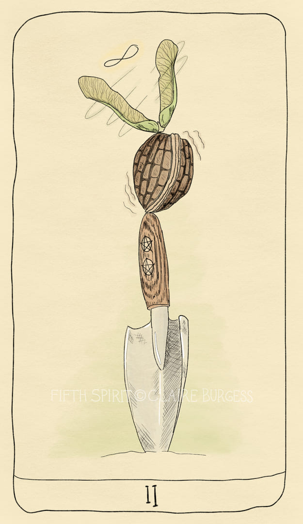 Two of Pentacles — Fifth Spirit Tarot