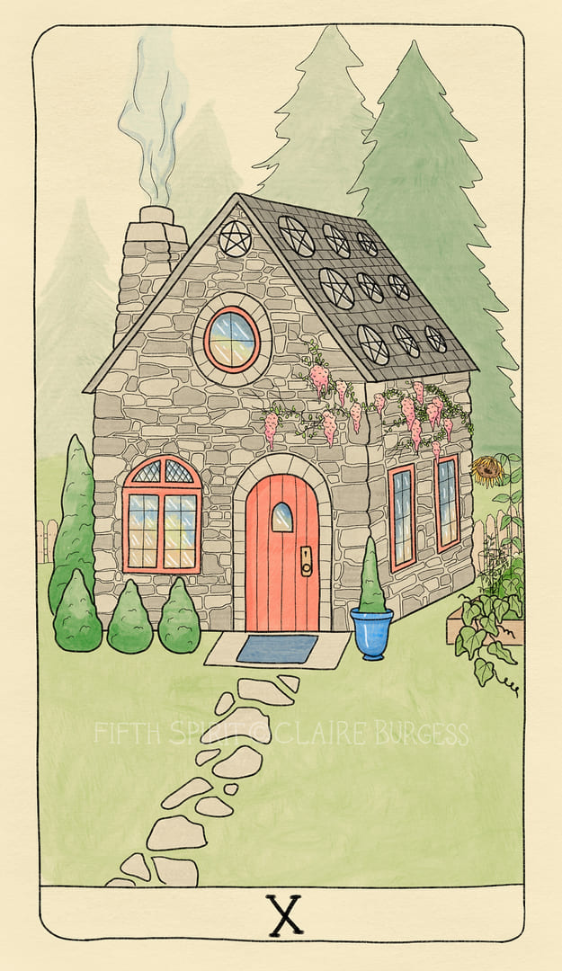 Ten of Pentacles — Fifth Spirit Tarot