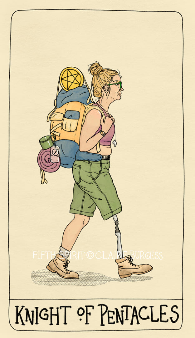 Caballo de Oros — Fifth Spirit Tarot