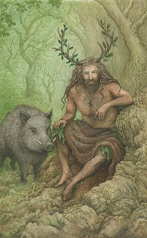 The Emperor — Forest of Enchantment Tarot