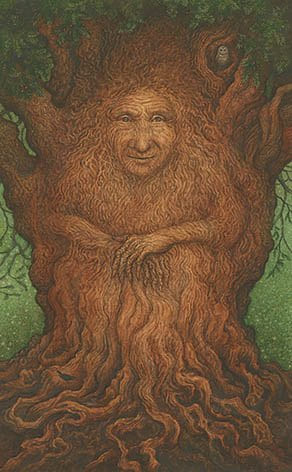 The Hierophant — Forest of Enchantment Tarot