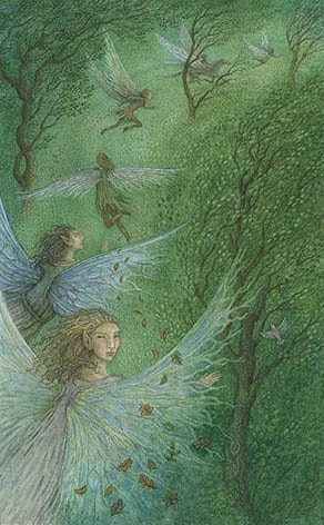 The Chariot — Forest of Enchantment Tarot