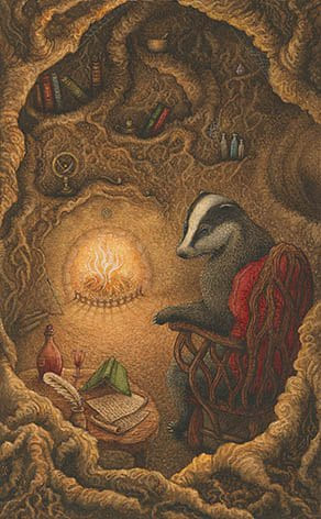 The Hermit — Forest of Enchantment Tarot