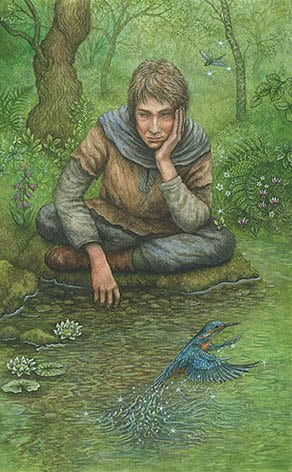 Four of Cups — Forest of Enchantment Tarot