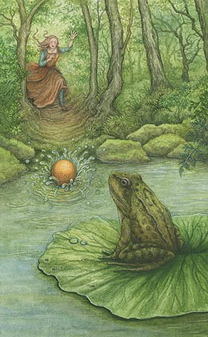Five of Cups — Forest of Enchantment Tarot