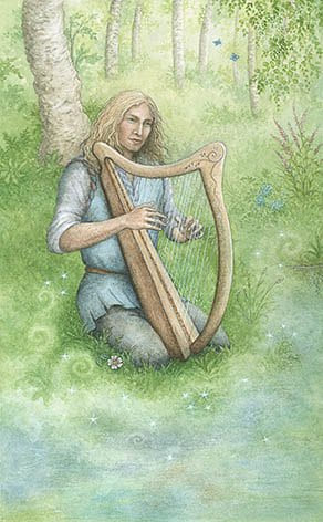 Knight of Cups — Forest of Enchantment Tarot