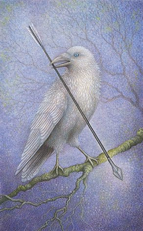 Ace of Swords — Forest of Enchantment Tarot