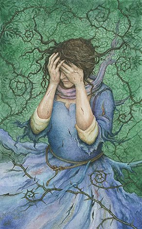Eight of Swords — Forest of Enchantment Tarot