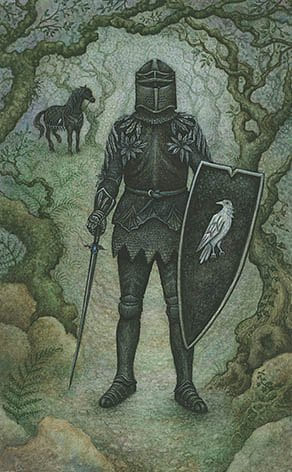 Knight of Swords — Forest of Enchantment Tarot