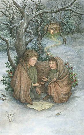 Five of Pentacles — Forest of Enchantment Tarot