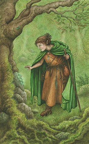 Knight of Pentacles — Forest of Enchantment Tarot