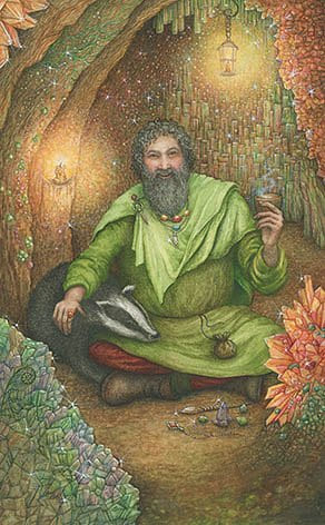 King of Pentacles — Forest of Enchantment Tarot
