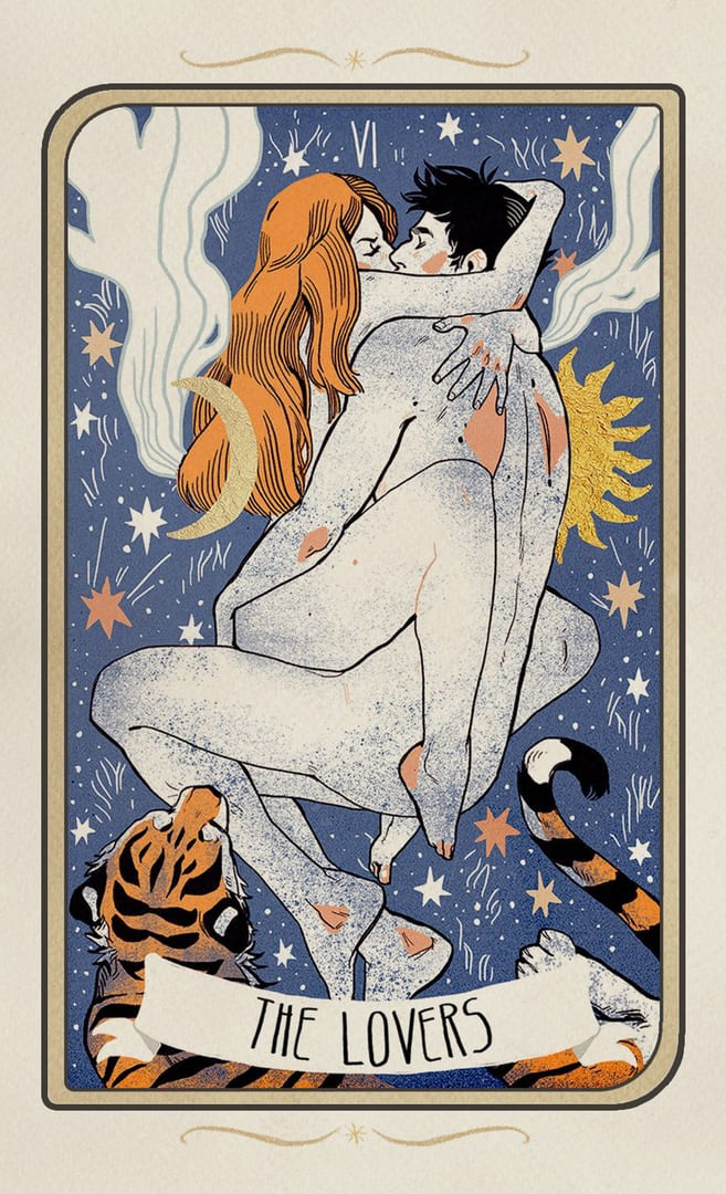 The Lovers — Forgotten Legends Tarot