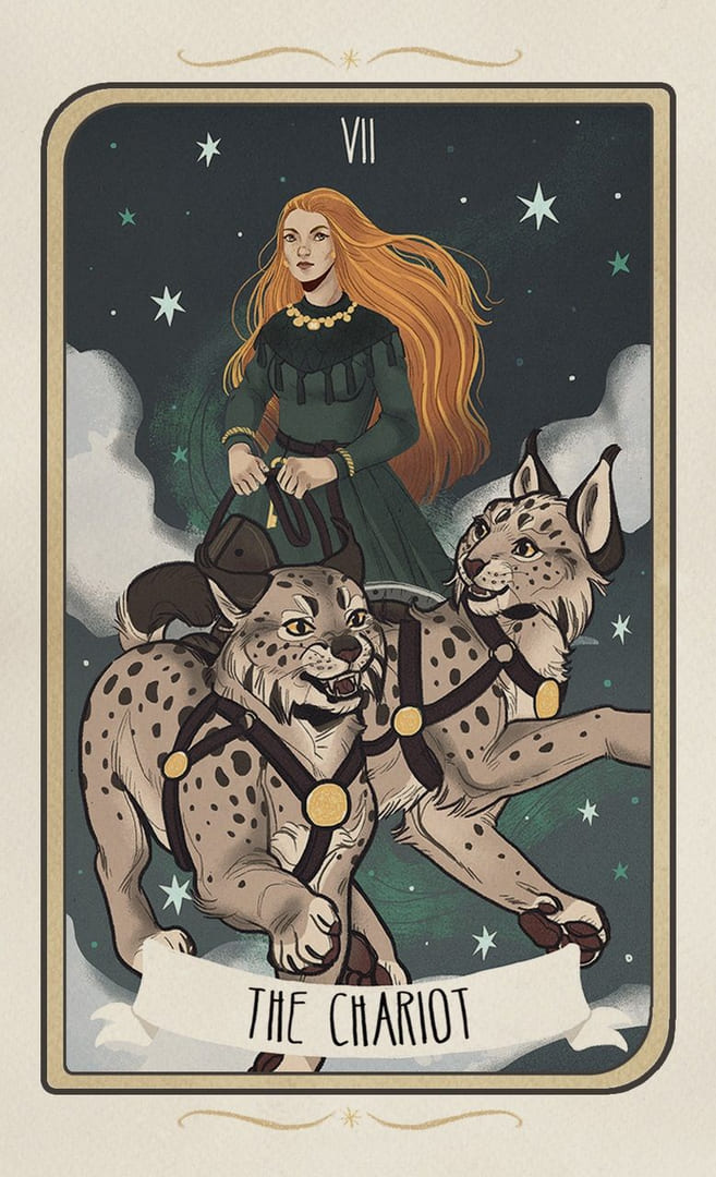 The Chariot — Forgotten Legends Tarot
