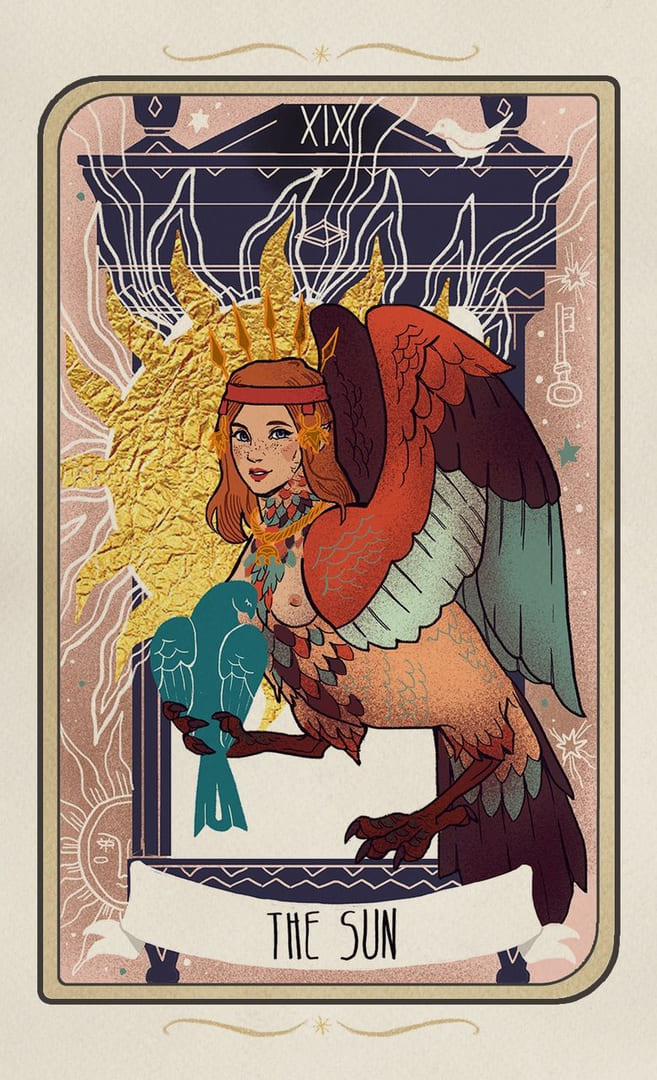 The Sun — Forgotten Legends Tarot