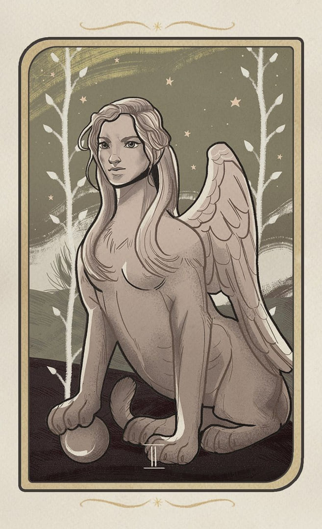 Two of Wands — Forgotten Legends Tarot
