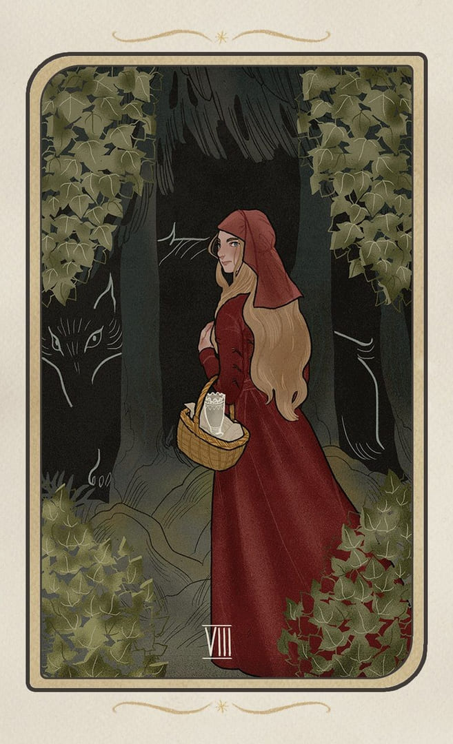 Ocho de Copas — Forgotten Legends Tarot