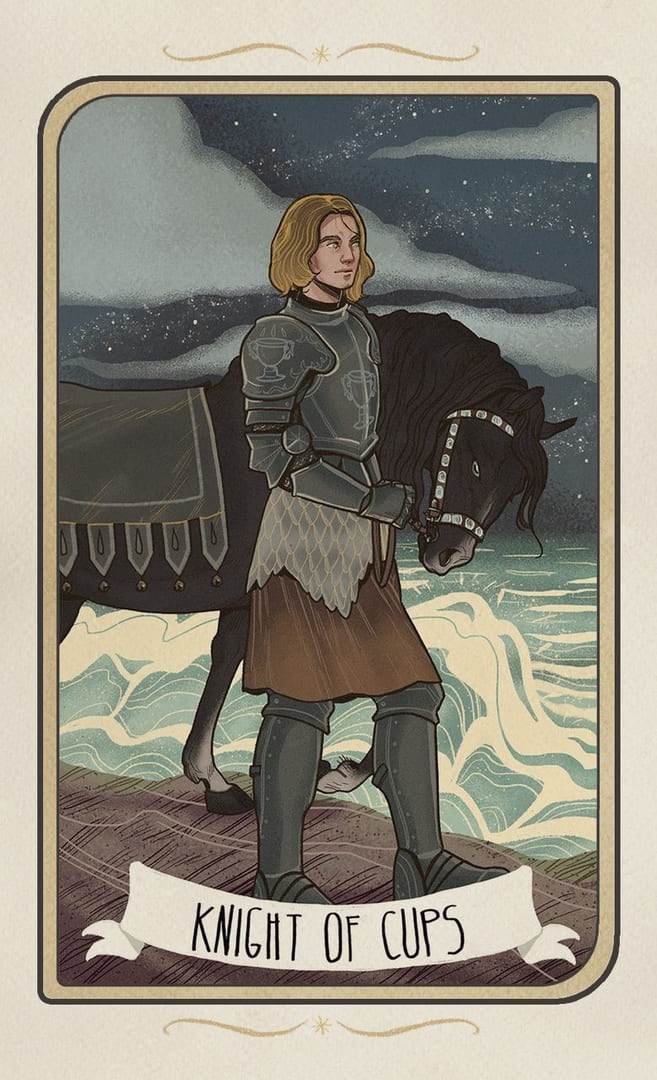 Caballo de Copas — Forgotten Legends Tarot