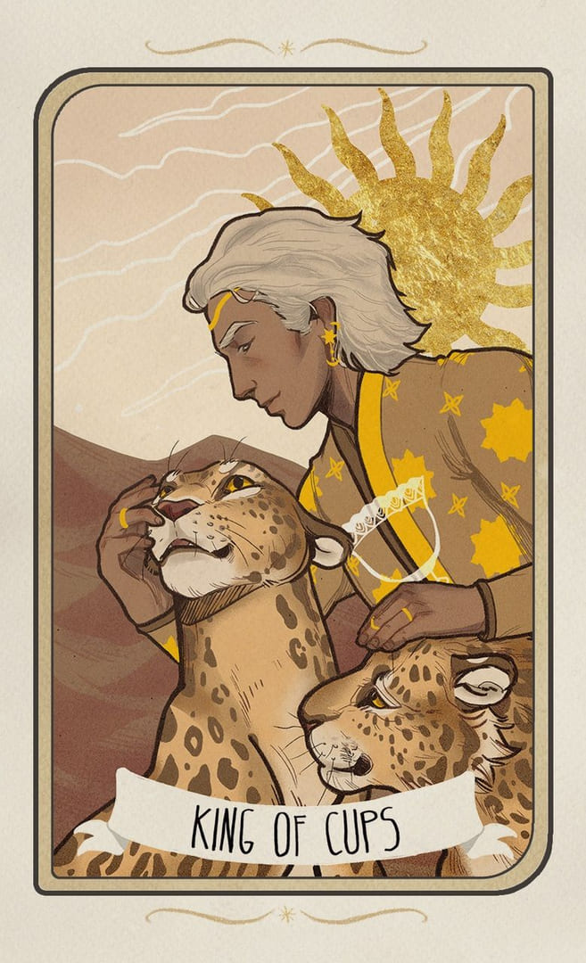 Rey de Copas — Forgotten Legends Tarot