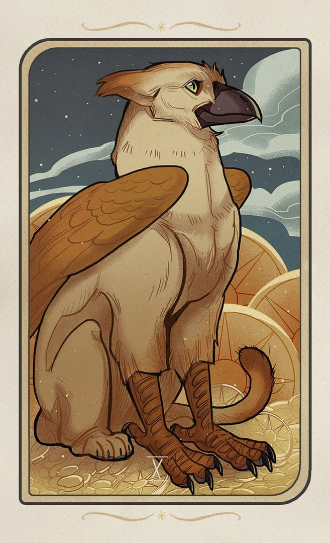 Diez de Oros — Forgotten Legends Tarot