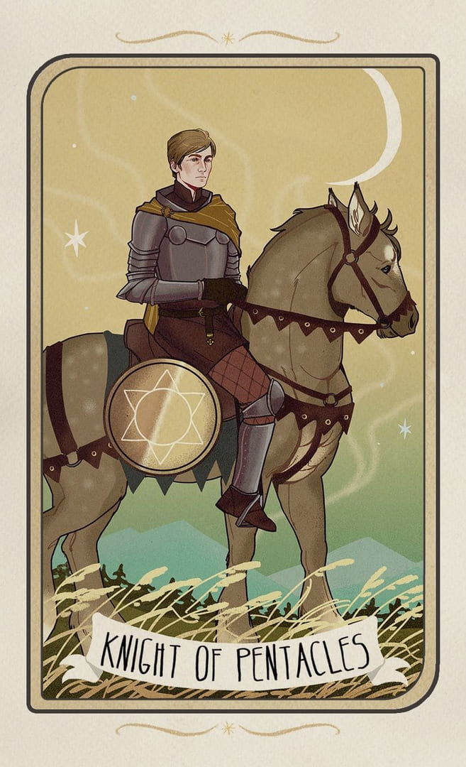 Knight of Pentacles — Forgotten Legends Tarot