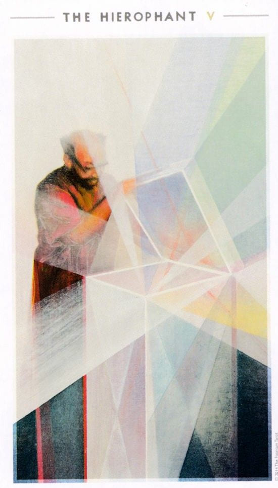The Hierophant — The Fountain Tarot