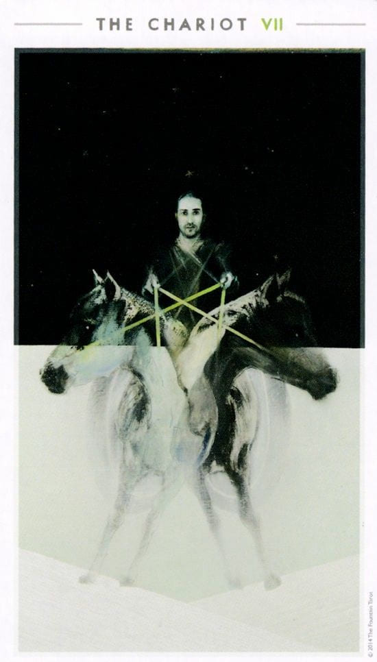 The Chariot — The Fountain Tarot