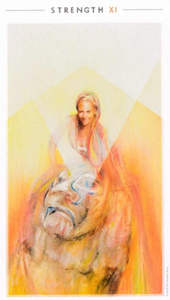 Strength — The Fountain Tarot