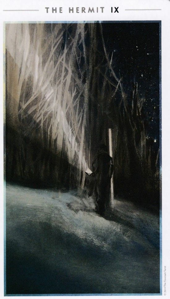 The Hermit — The Fountain Tarot