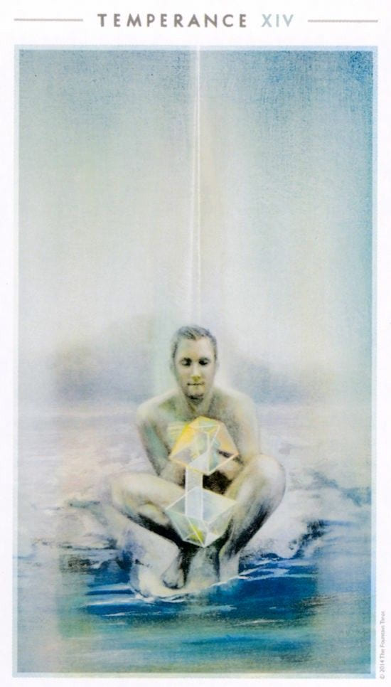 Temperance — The Fountain Tarot