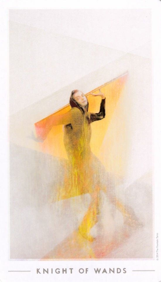 Knight of Wands — The Fountain Tarot