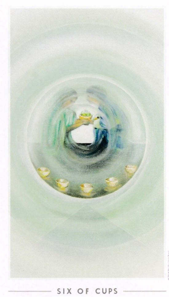 Six of Cups — The Fountain Tarot
