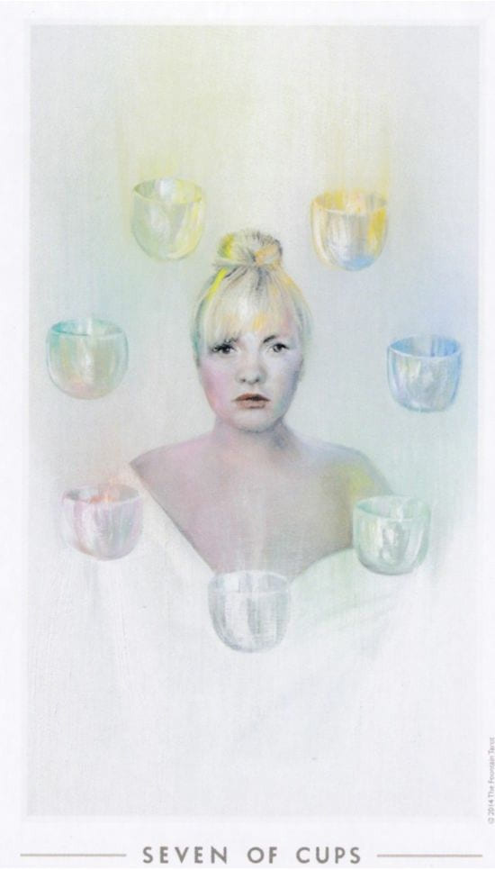 Seven of Cups — The Fountain Tarot