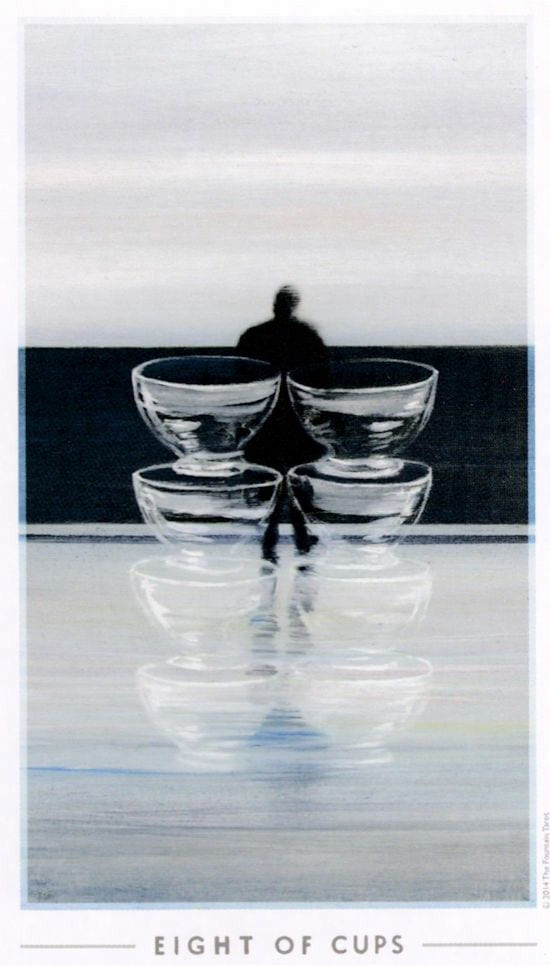 Eight of Cups — The Fountain Tarot