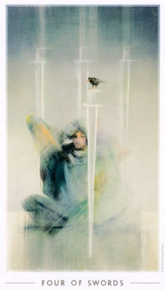 Four of Swords — The Fountain Tarot