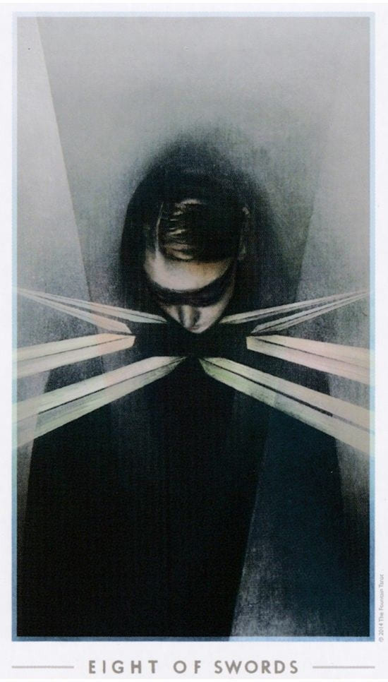 Eight of Swords — The Fountain Tarot