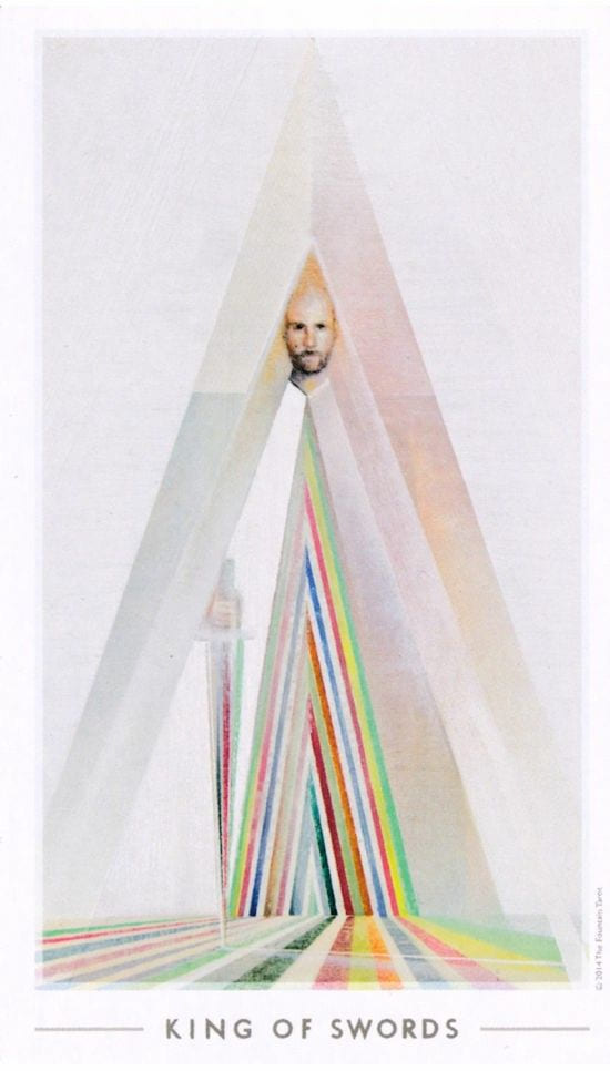 King of Swords — The Fountain Tarot