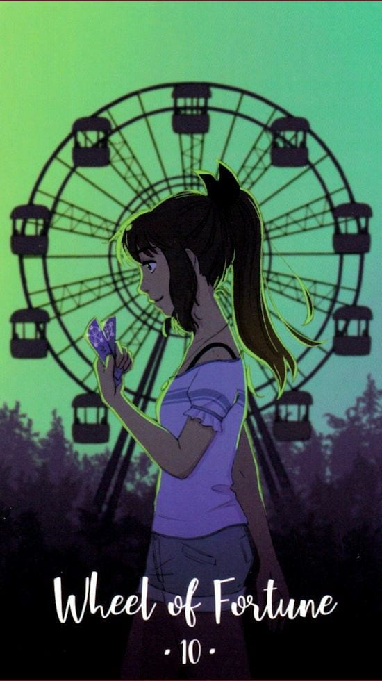 Wheel of Fortune — Cosmic Cycles Tarot
