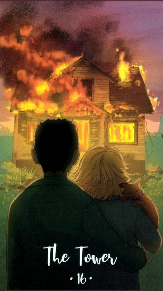 La Torre — Cosmic Cycles Tarot