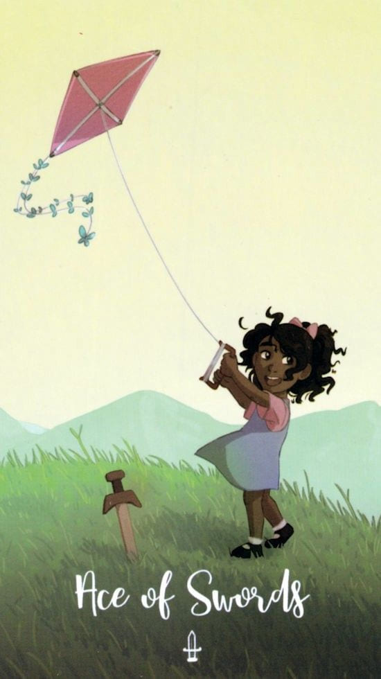 As de Espadas — Cosmic Cycles Tarot