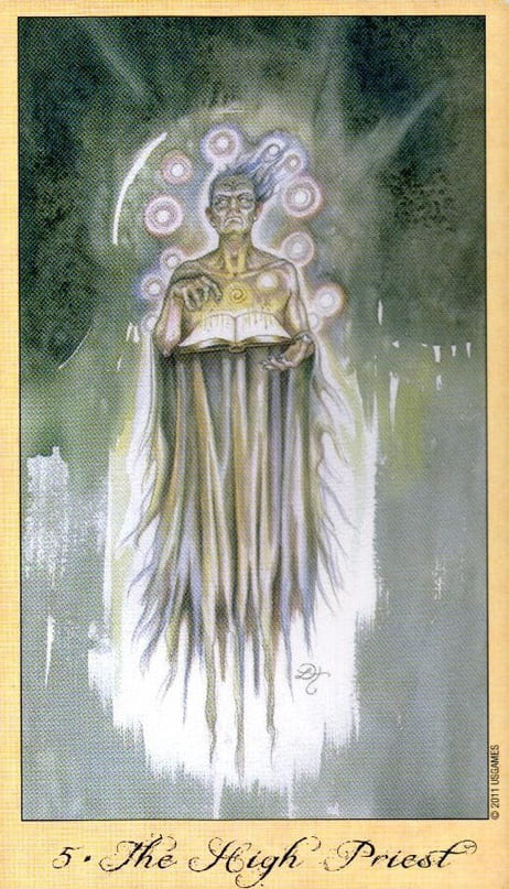 The Hierophant — Ghosts & Spirits Tarot