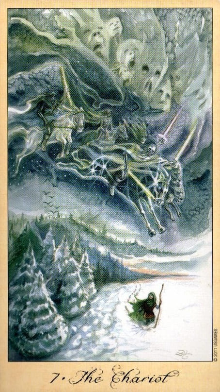 The Chariot — Ghosts & Spirits Tarot