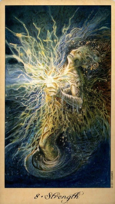 La Fuerza — Tarot de Fantasmas y Espíritus