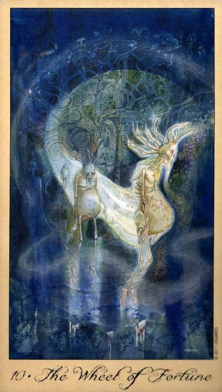 Wheel of Fortune — Ghosts & Spirits Tarot