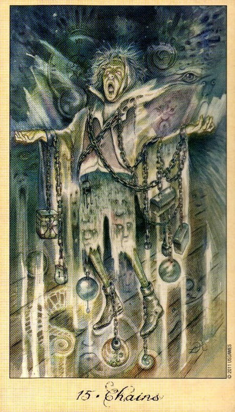 El Diablo — Tarot de Fantasmas y Espíritus