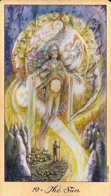 The Sun — Ghosts & Spirits Tarot