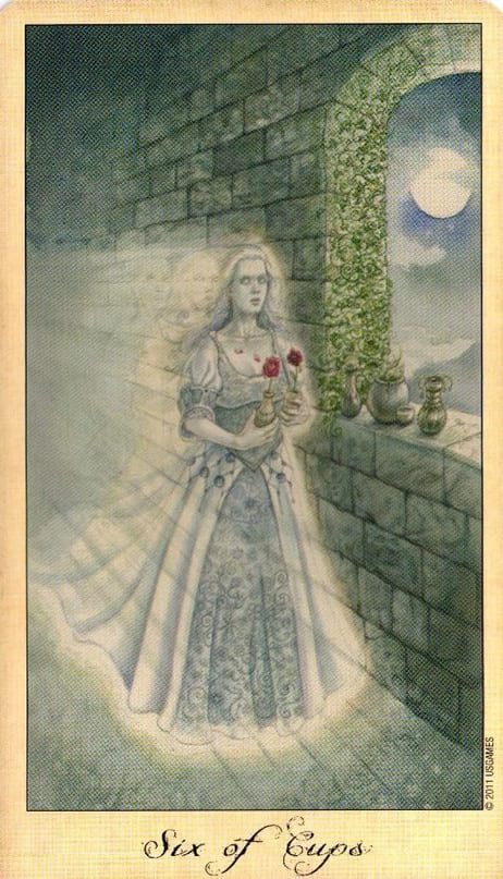 Six of Cups — Ghosts & Spirits Tarot